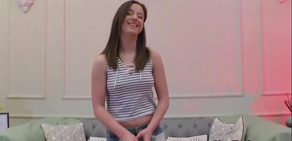 Amateur brit teen rides old man
